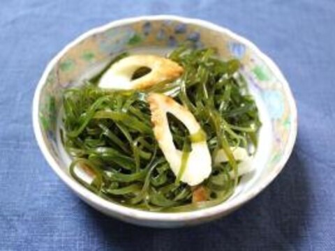 ☆海草たっぷり☆切り昆布とちくわの煮もの